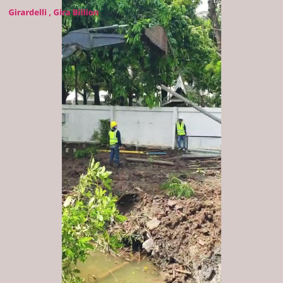 ไซต์งาน : British Embassy Bangkok (สถานเอกอัครราชทูตอังกฤษ) ผลงานรื้อถอนโดย : #GirardelliGiraBillion... 3 174771639 275380314267386 1515801120625367033 n