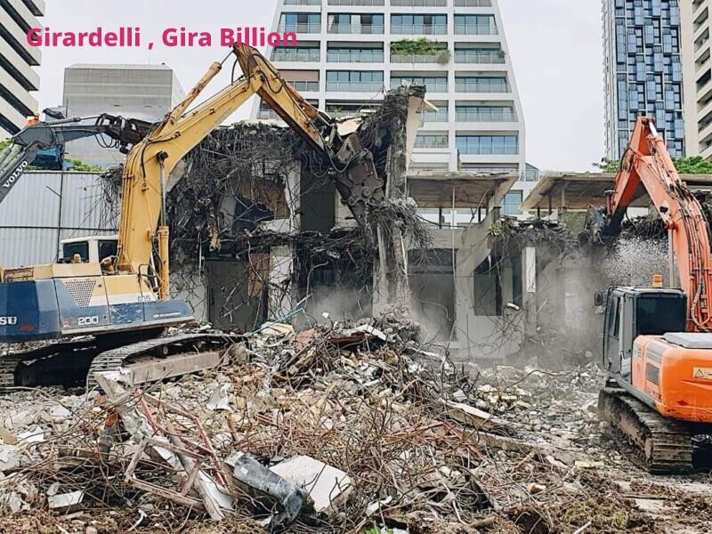รับทุบตึกทวีวัฒนา บริการรับเหมาก่อสร้าง รับถมที่ รับรื้อถอน ทุบตึก รับซื้อบ้านไม้เก่า รับทำวงกบประตูหน้าต่าง ให้เช่าเครื่องจักรก่อสร้าง 1 Girardelli Girabillion 15