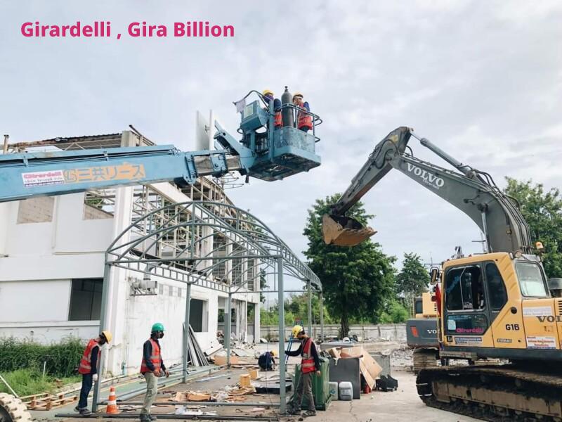 รถแบคโฮให้เช่าดินแดง บริการรับเหมาก่อสร้าง รับถมที่ รับรื้อถอน ทุบตึก รับซื้อบ้านไม้เก่า รับทำวงกบประตูหน้าต่าง ให้เช่าเครื่องจักรก่อสร้าง 1 Girardelli Girabillion.com บริการรับเหมาทุบตึก รับรื้อถอน 128