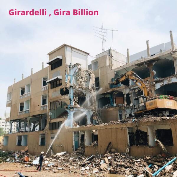 รถแบคโฮให้เช่าปากเกร็ด บริการรับเหมาก่อสร้าง รับถมที่ รับรื้อถอน ทุบตึก รับซื้อบ้านไม้เก่า รับทำวงกบประตูหน้าต่าง ให้เช่าเครื่องจักรก่อสร้าง 1 Girardelli Girabillion.com บริการรับเหมาทุบตึก รับรื้อถอน 95