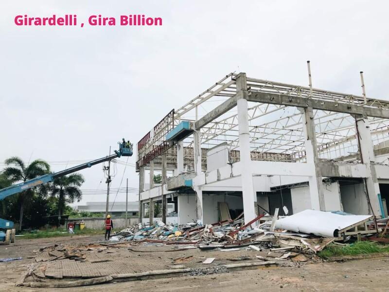 รับทุบตึกลาดยาว รับรื้อถอน ทุบตึก รื้อถอนอาคาร รื้อถอนโรงงาน ให้เช่าเครื่องจักร 17 17 4