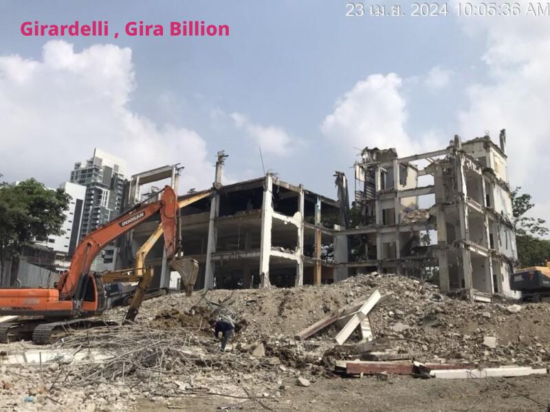 รับทุบตึกคลองขวาง รับรื้อถอน ทุบตึก รื้อถอนอาคาร รื้อถอนโรงงาน ให้เช่าเครื่องจักร 9 22 11