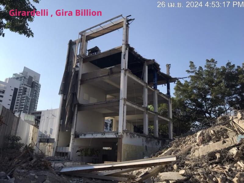 รับทุบตึกบางหว้า รับรื้อถอน ทุบตึก รื้อถอนอาคาร รื้อถอนโรงงาน ให้เช่าเครื่องจักร 14 22 16