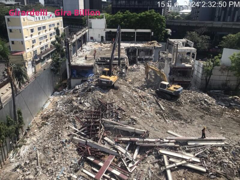 รับทุบตึกพญาไท รับรื้อถอน ทุบตึก รื้อถอนอาคาร รื้อถอนโรงงาน ให้เช่าเครื่องจักร 3 22 3