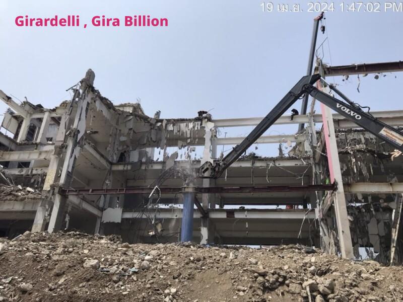 รับทุบตึกแสนแสบ รับรื้อถอน ทุบตึก รื้อถอนอาคาร รื้อถอนโรงงาน ให้เช่าเครื่องจักร 8 22 9